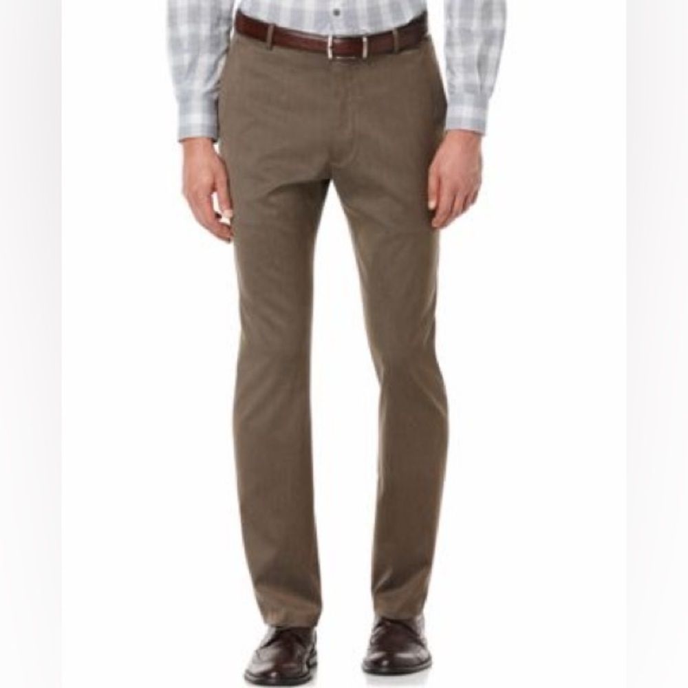 Perry Ellis Men's Tan Chinos 34/34